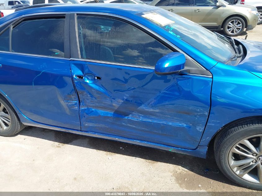 2017 Toyota Camry Se VIN: 4T1BF1FKXHU647544 Lot: 43376043