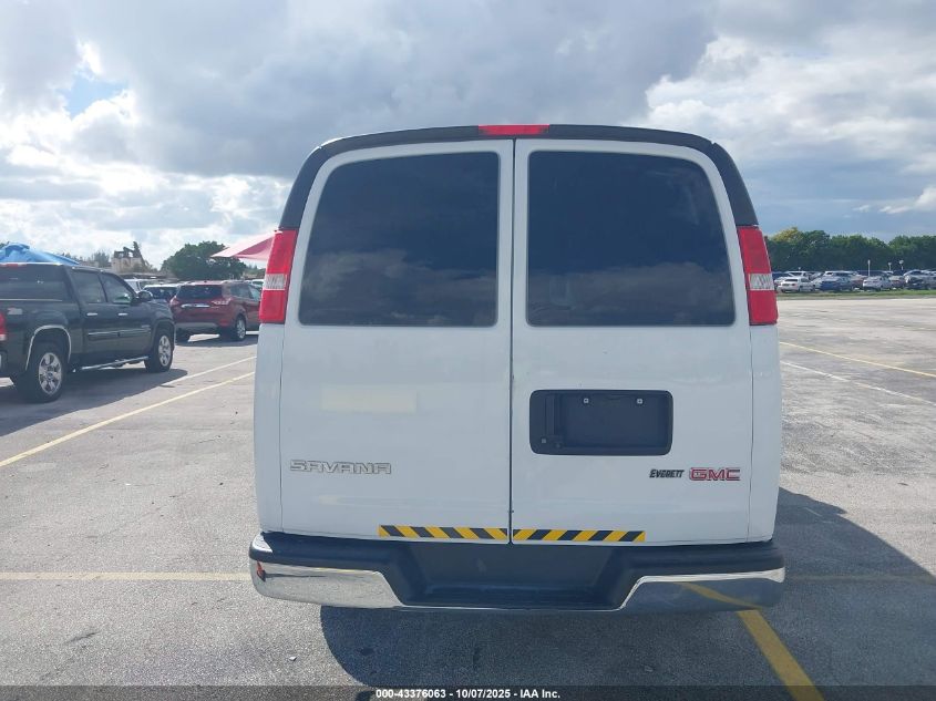 2019 GMC Savana 2500 Work Van VIN: 1GTW7AFG6K1371760 Lot: 43376063
