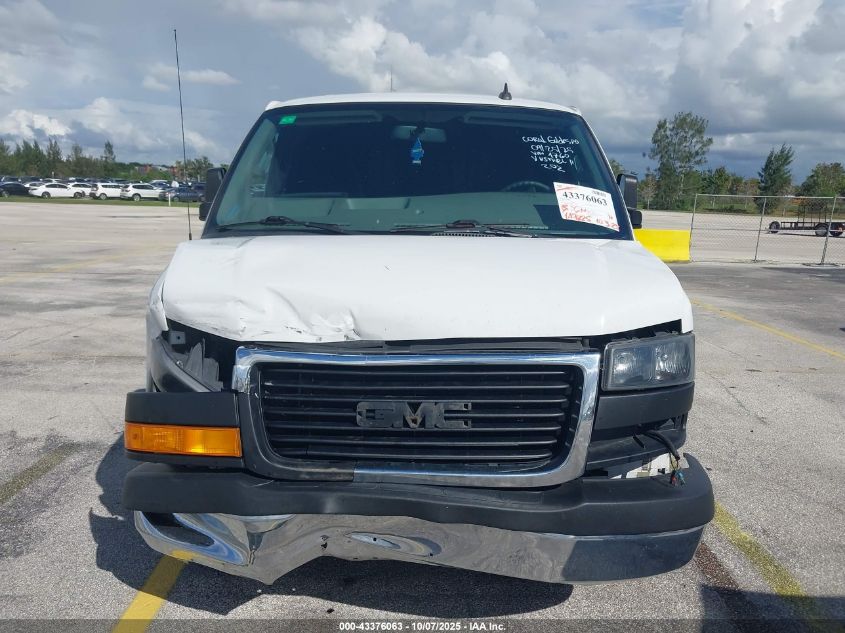 2019 GMC Savana 2500 Work Van VIN: 1GTW7AFG6K1371760 Lot: 43376063