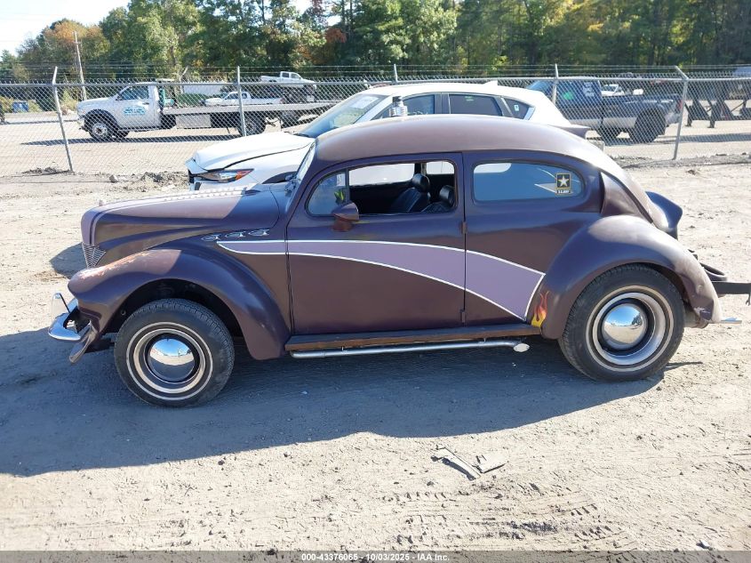 1968 Volkswagen Beetle VIN: 118089303 Lot: 43376065