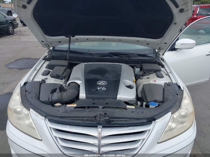 2009 Hyundai Genesis 3.8 VIN: KMHGC46E59U034548 Lot: 43376104