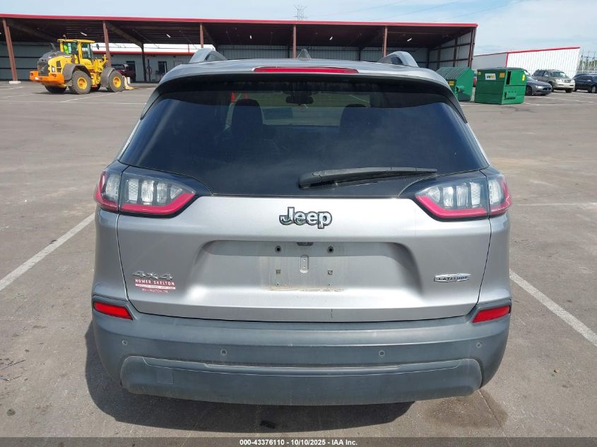 2019 Jeep Cherokee Latitude Plus 4X4 VIN: 1C4PJMLB9KD341523 Lot: 43376110
