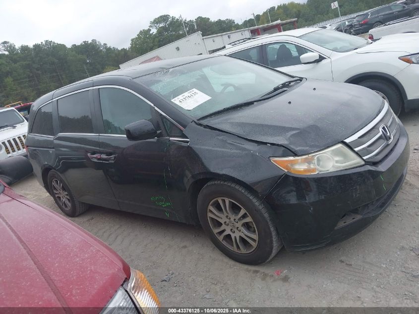 2011 Honda Odyssey Ex-L VIN: 5FNRL5H64BB093677 Lot: 43376125