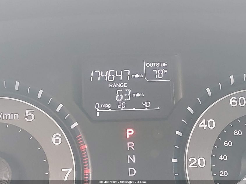 2011 Honda Odyssey Ex-L VIN: 5FNRL5H64BB093677 Lot: 43376125