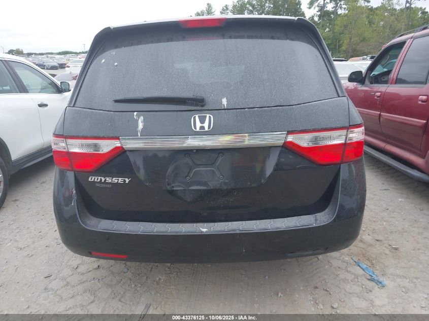 2011 Honda Odyssey Ex-L VIN: 5FNRL5H64BB093677 Lot: 43376125