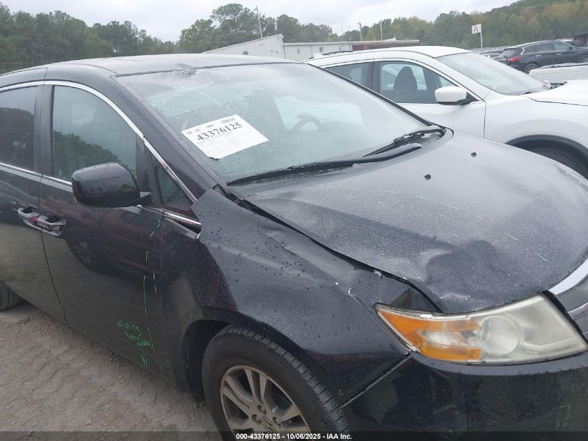 2011 Honda Odyssey Ex-L VIN: 5FNRL5H64BB093677 Lot: 43376125