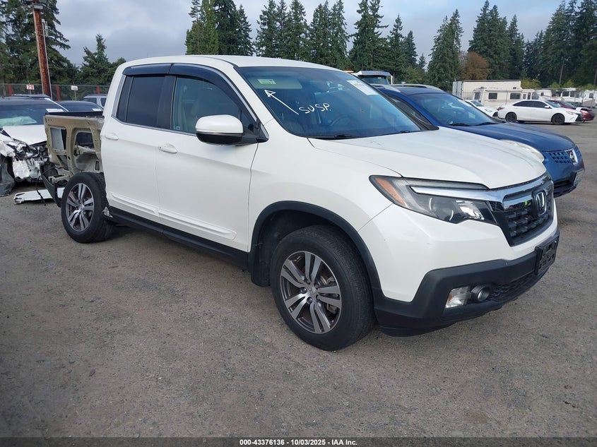 2017 HONDA RIDGELINE RTS - 5FPYK3F43HB015735