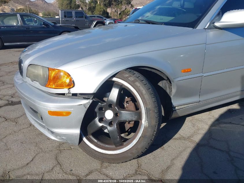 2002 BMW 325Ci VIN: WBABS33452PG85058 Lot: 43376156