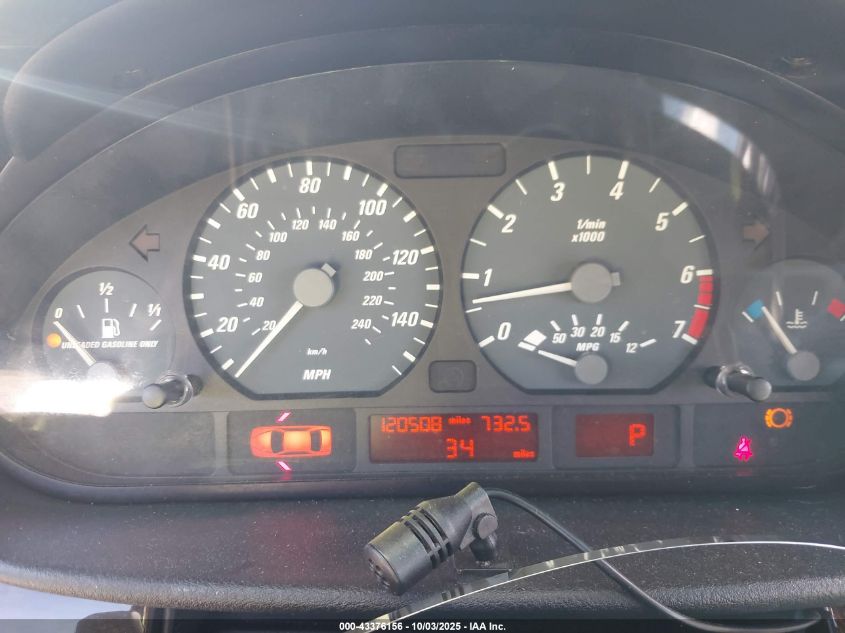 2002 BMW 325Ci VIN: WBABS33452PG85058 Lot: 43376156