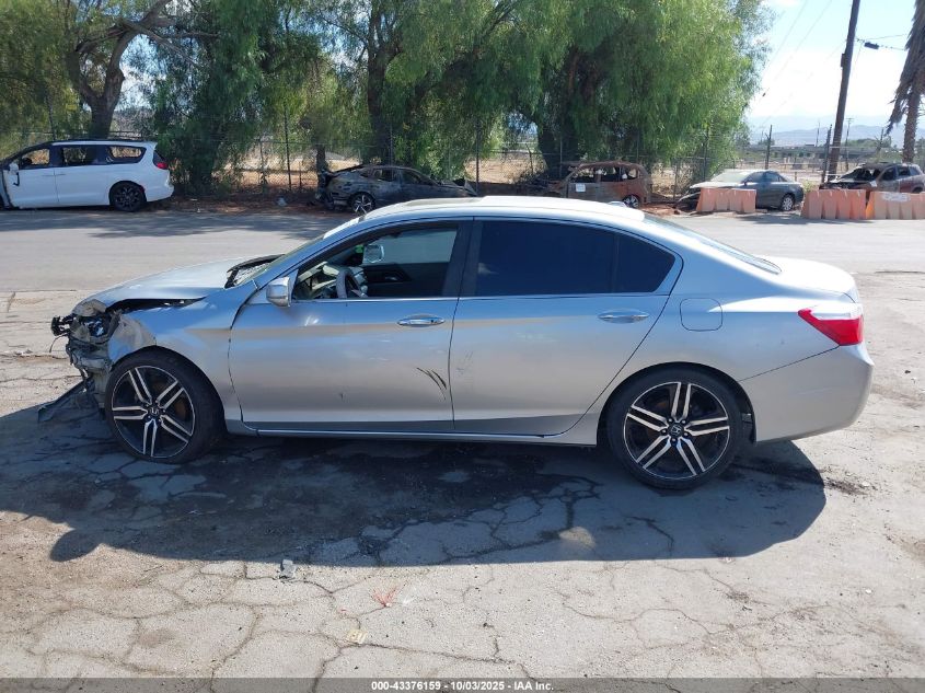 2014 Honda Accord Ex-L VIN: 1HGCR2F89EA133905 Lot: 43376159