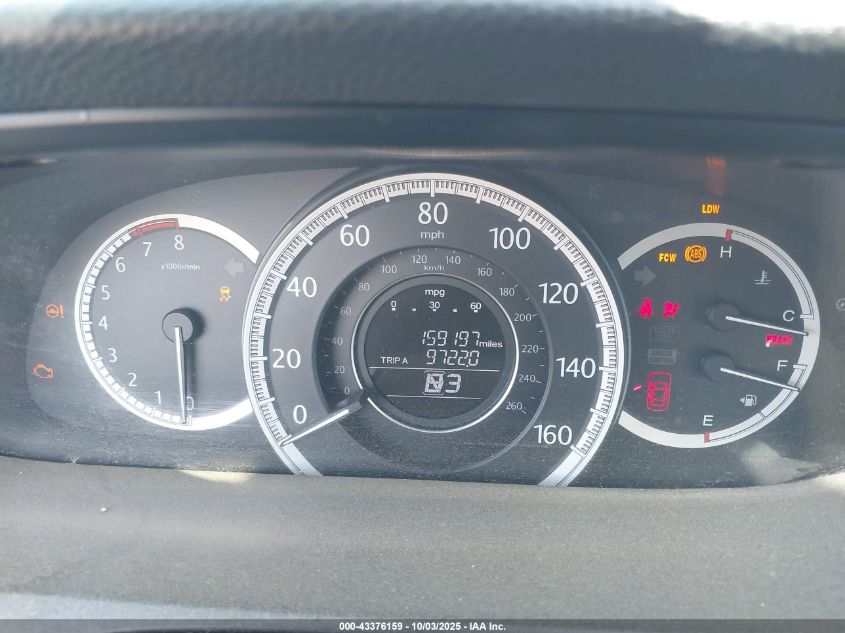 2014 Honda Accord Ex-L VIN: 1HGCR2F89EA133905 Lot: 43376159