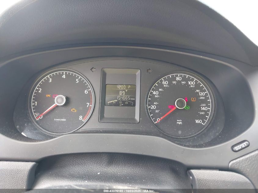 2014 Volkswagen Jetta 2.0L S VIN: 3VW2K7AJ4EM325707 Lot: 43376165