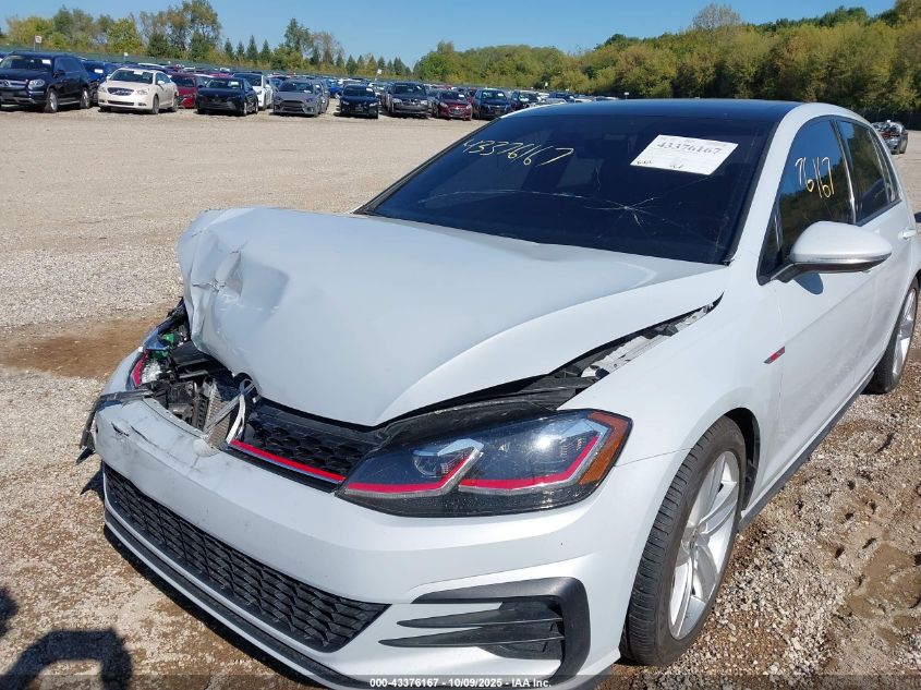 2018 Volkswagen Golf Gti 2.0T Autobahn/2.0T S/2.0T Se VIN: 3VW447AU3JM260937 Lot: 43376167