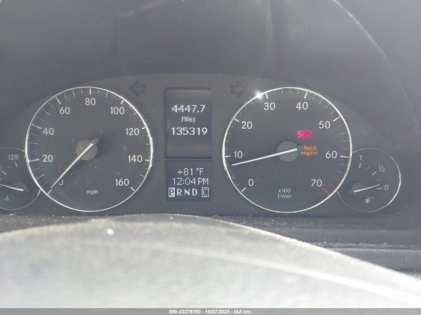 2006 Mercedes-Benz C 280 Luxury 4Matic VIN: WDBRF92H96F793008 Lot: 43376180