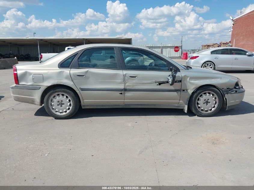 2000 Volvo S80 2.9 VIN: YV1TS94D3Y1089121 Lot: 43376196