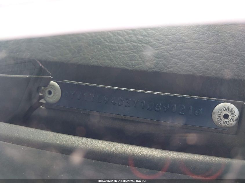 2000 Volvo S80 2.9 VIN: YV1TS94D3Y1089121 Lot: 43376196