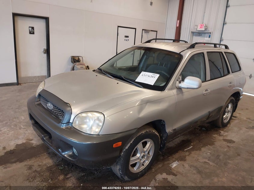 KM8SC13E33U544028 2003 HYUNDAI SANTA FE photo no. 2