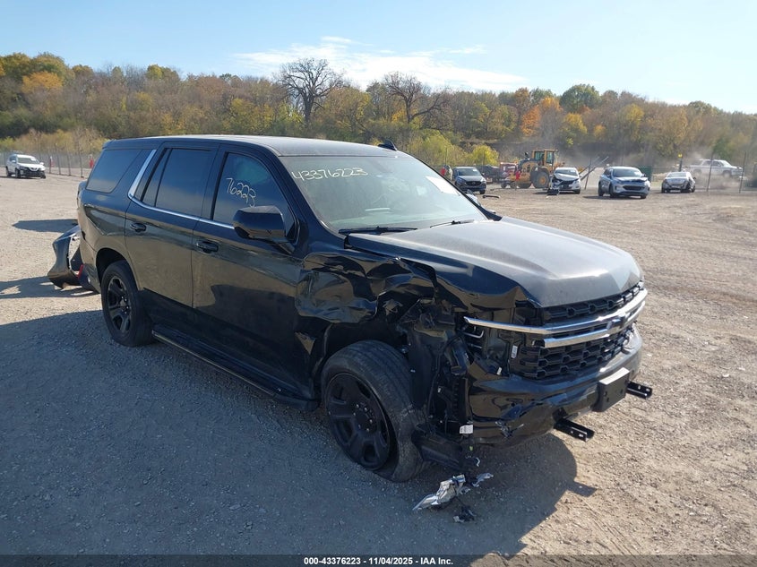 2023 Chevrolet Tahoe 4Wd Commercial Fleet black other gasoline 1GNSKLED0PR338690 photo #1