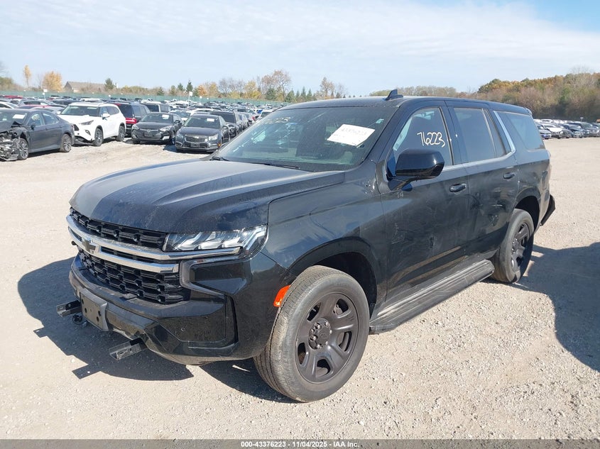 2023 Chevrolet Tahoe 4Wd Commercial Fleet black other gasoline 1GNSKLED0PR338690 photo #3