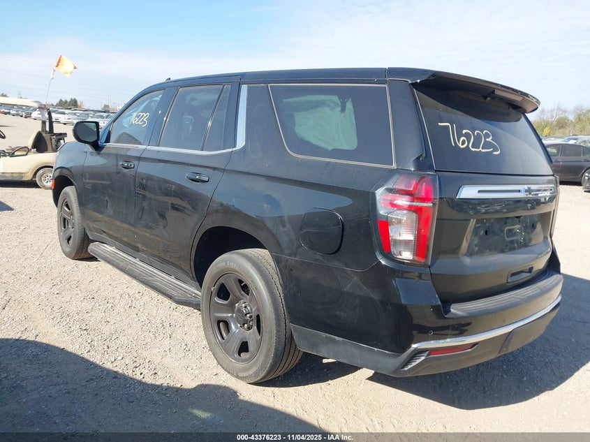 2023 Chevrolet Tahoe 4Wd Commercial Fleet black other gasoline 1GNSKLED0PR338690 photo #4