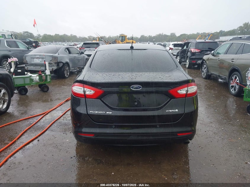 2014 Ford Fusion Hybrid Se VIN: 3FA6P0LU4ER268387 Lot: 43376226