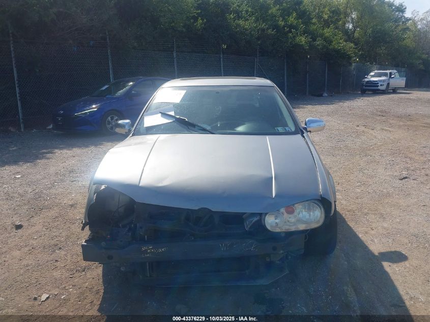 2003 Volkswagen Gti VIN: 9BWDE61J534060467 Lot: 43376229