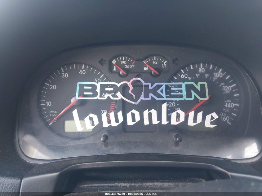 2003 Volkswagen Gti VIN: 9BWDE61J534060467 Lot: 43376229