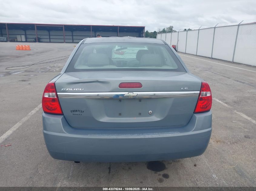 2007 Chevrolet Malibu Ls VIN: 1G1ZS57F27F259825 Lot: 43376244