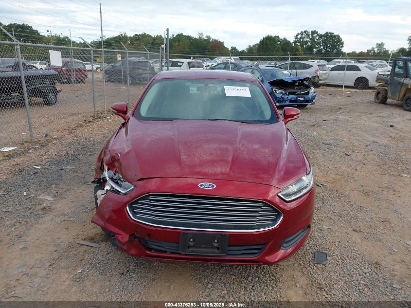 2016 Ford Fusion Se VIN: 1FA6P0H73G5123592 Lot: 43376253