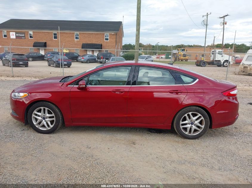 2016 Ford Fusion Se VIN: 1FA6P0H73G5123592 Lot: 43376253