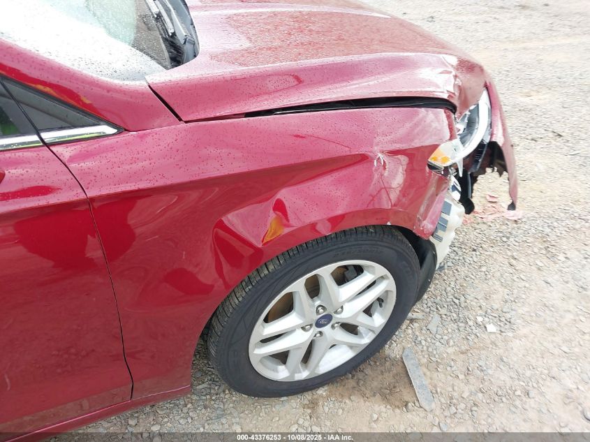 2016 Ford Fusion Se VIN: 1FA6P0H73G5123592 Lot: 43376253