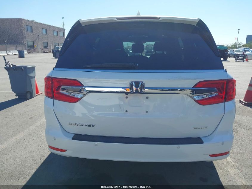 2019 Honda Odyssey Elite VIN: 5FNRL6H94KB103978 Lot: 43376297