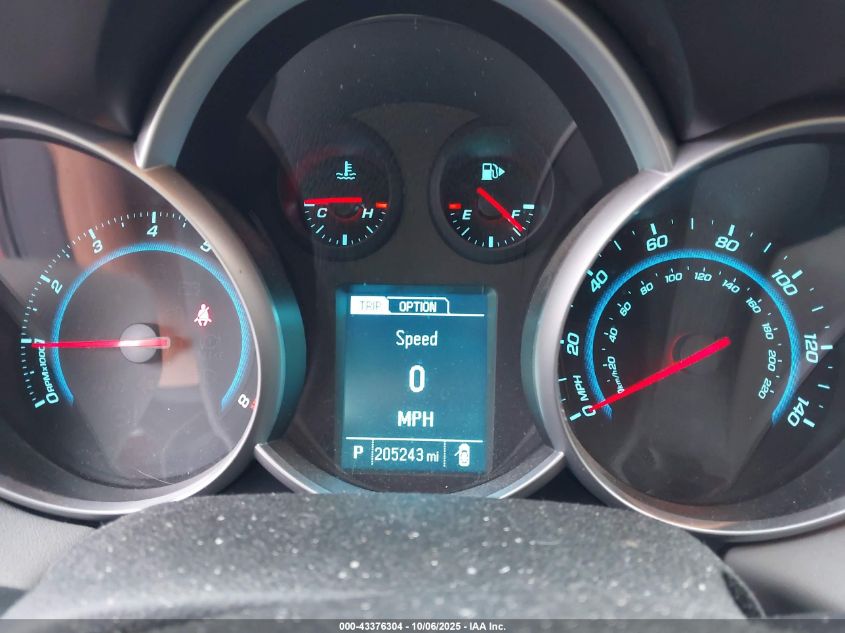 2013 Chevrolet Cruze Ls Auto VIN: 1G1PA5SH2D7105026 Lot: 43376304