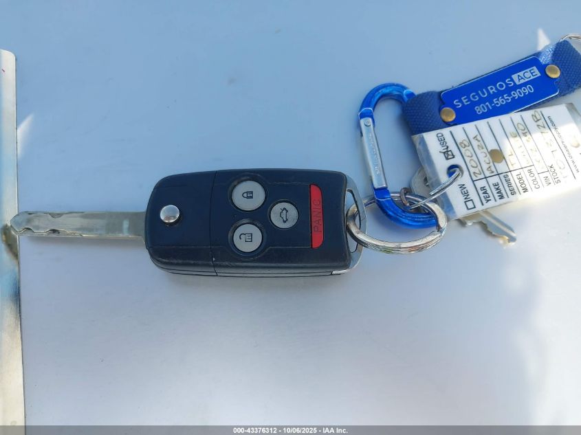 2008 Acura Tl 3.2 VIN: 19UUA66218A002390 Lot: 43376312