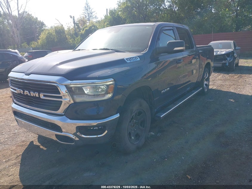 Vin: 1c6rrffgxmn766581, lot: 43871072, ram 1500 big horn  4x4 5'7 box 20212
