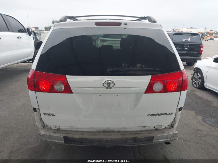 2009 Toyota Sienna Le VIN: 5TDZK23C89S253483 Lot: 43376335
