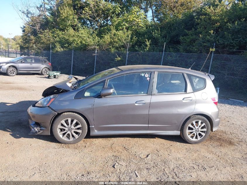 2012 Honda Fit Sport VIN: JHMGE8H55CC007283 Lot: 43376358