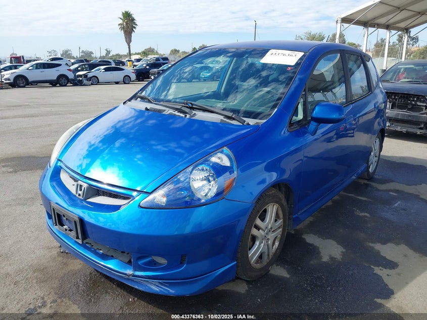 JHMGD38618S011505 2008 HONDA FIT photo no. 2