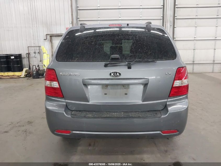 2009 Kia Sorento Lx VIN: KNDJC735795868105 Lot: 43376385