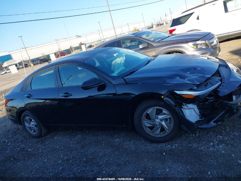 2025 Hyundai Elantra Se VIN: KMHLL4DGXSU990858 Lot: 43376409