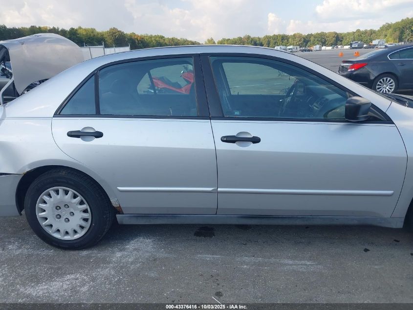 2005 Honda Accord 2.4 Dx VIN: 1HGCM56185A088877 Lot: 43376416