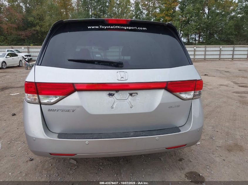 2015 Honda Odyssey Touring/Touring Elite VIN: 5FNRL5H99FB088572 Lot: 43376437