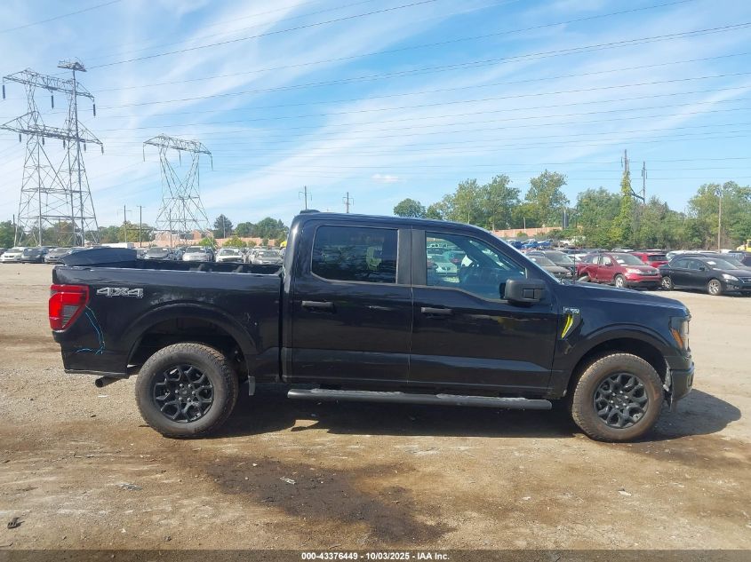 2025 Ford F-150 Stx VIN: 1FTEW2LP1SKD65481 Lot: 43376449