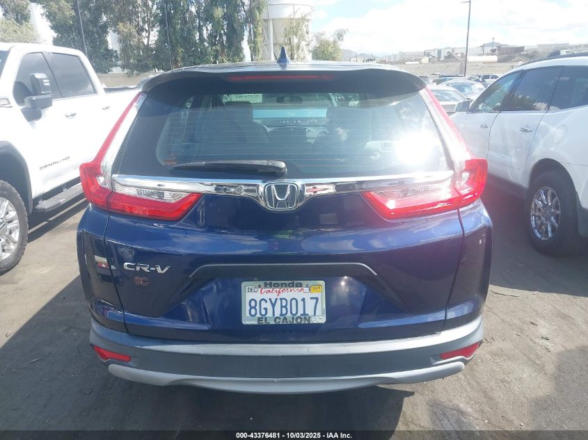 2018 Honda Cr-V Lx VIN: 2HKRW5H39JH424637 Lot: 43376481