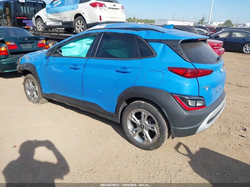 2022 HYUNDAI KONA SEL - KM8K6CAB6NU878973