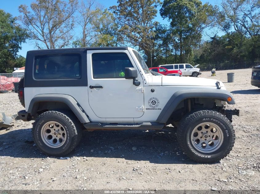2007 Jeep Wrangler X VIN: 1J4FA24197L110599 Lot: 43376519