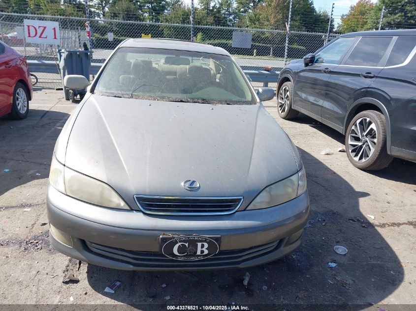 2000 Lexus Es 300 VIN: JT8BF28G9Y0278961 Lot: 43376521