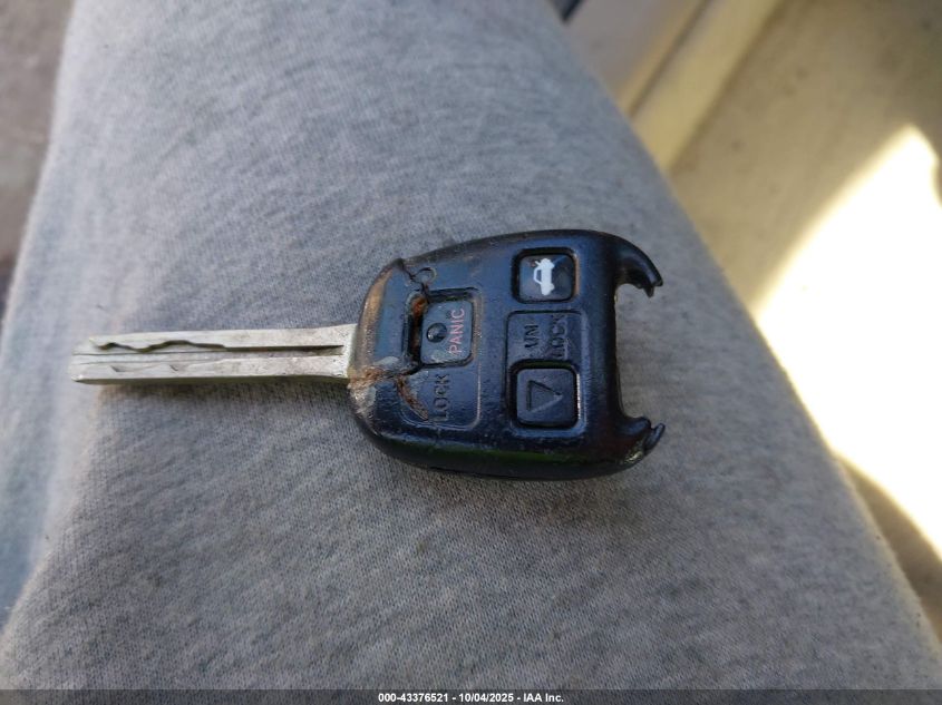 2000 Lexus Es 300 VIN: JT8BF28G9Y0278961 Lot: 43376521