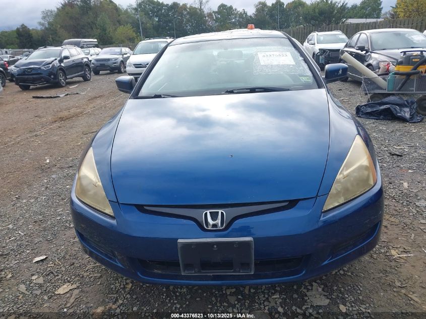 2003 Honda Accord 2.4 Ex VIN: 1HGCM72663A006820 Lot: 43376523