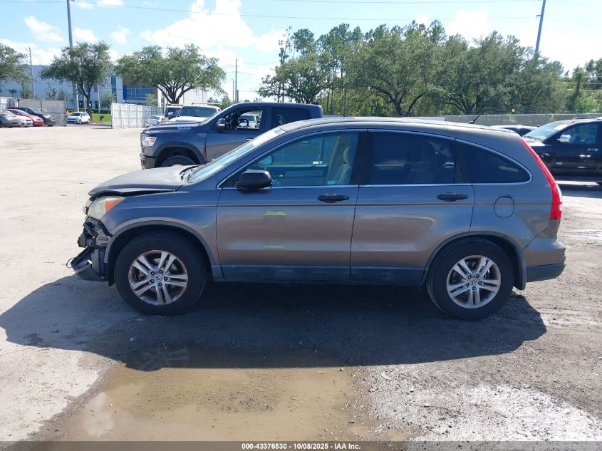 2011 Honda Cr-V Ex VIN: 5J6RE3H58BL057410 Lot: 43376530